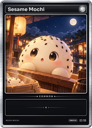 Sesame Mochi